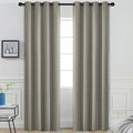 Yakamok 84 Inch Long Light Blocking Blackout Curtains, Room Darkening Thermal by Yakamok