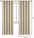 BGment Room Darkening Curtains 84 Inches Long - Image 9