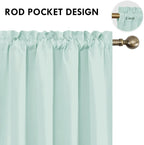DWCN Blackout Curtains Thermal Insulated, Energy Saving & Noise Reducing - Image 4