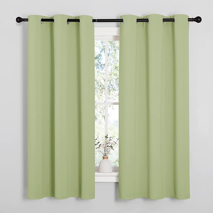NICETOWN Curtains for Bedroom, Grommet Top Blackout Drapes for Son's Room by NICETOWN