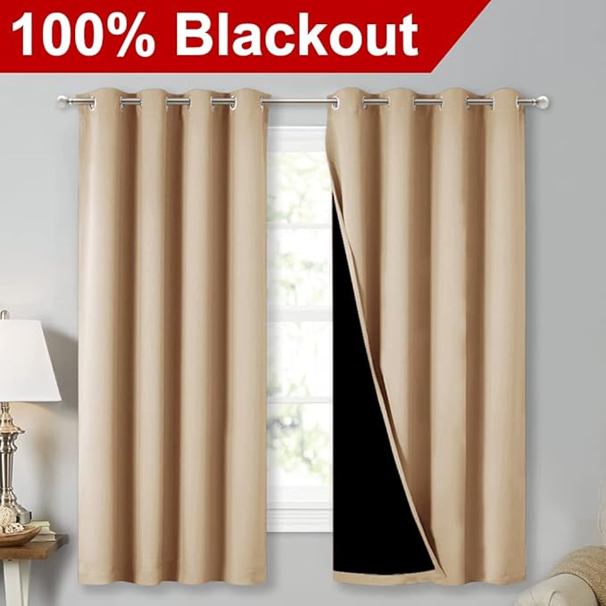 NICETOWN Extra Long Truly Blackout Drapes - Image 2