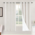 H.VERSAILTEX Linen Blackout Curtains 72 Inches Long 100% Absolutely Blackout by HVERSAILTEX