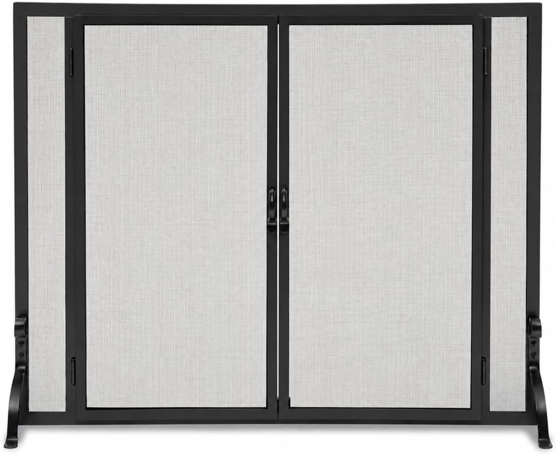 Pilgrim Home and Hearth FGND 18467 Full Height Door Fireplace Screen