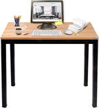 Need Small Computer Desk for Home Office 31.5 Inch Gaming Desk White