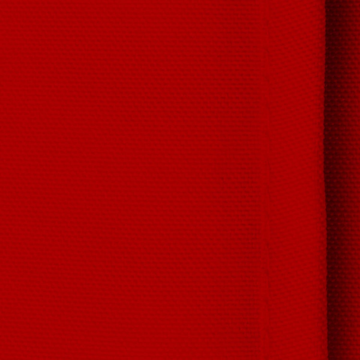 Lann's Linens - 4' Premium Fitted Tablecloth for 48" x 24" Rectangular Table - Wedding/Banquet/Trade Show - Polyester Cloth Fabric Cover - Red