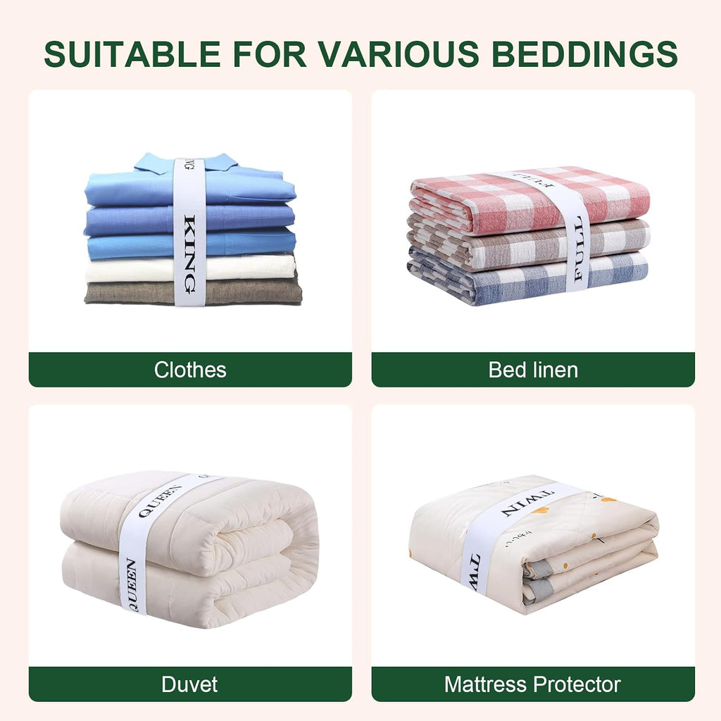 Bed Sheet Organizers and Storage Sheet Keeper Straps for Bedsheet(Mix20PCs)