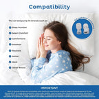 REM Air System Replacement Wired Air Bed Pump Compatible with Select Comfort or Sleep Number Mattresses.