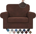WEERRW Velvet Stretch Chair Sofa Slipcover by WEERRW