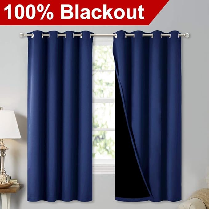 NICETOWN Extra Long Truly Blackout Drapes - Image 2