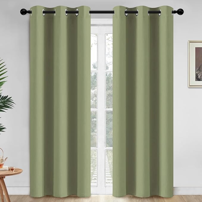 Yakamok 84 Inch Length Blackout Curtains by Yakamok