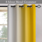 SimpleHome Ombre Room Darkening Curtains - Image 4
