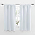 NICETOWN Greyish White Window Curtain Panels by NICETOWN