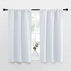 NICETOWN Greyish White Window Curtain Panels by NICETOWN