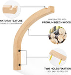 2 Pack 8 Inch Wall Mount Plant Hanging Hooks