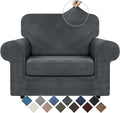 WEERRW Velvet Stretch Chair Sofa Slipcover by WEERRW