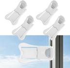 XIHIRCD 4pcs Sliding Door Kid Lock, Sliding Glass Patio Closet Door Lock