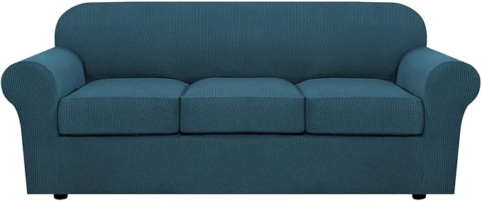 H.VERSAILTEX 4 Piece Stretch Sofa Covers by HVERSAILTEX