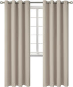 BGment Room Darkening Curtains 84 Inches Long by BGment