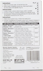 Klein Tools 56250 Wire Marker Book for Cable Management, Electric Panel Organization Wire Label Stickers, Numbered 1-48