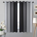 SimpleHome Ombre Room Darkening Curtains - Image 2