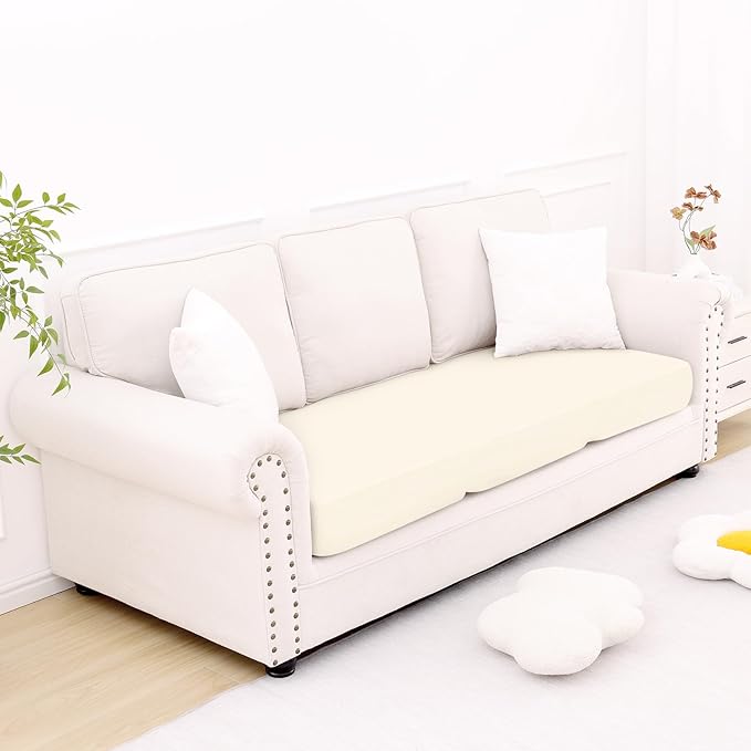 Smiry Printed Couch Cushion Covers, Stretch Soft Couch Covers - Image 5