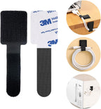 319pcs Cable Management Organizer Kit, Desk Cord Organizer, 98 Adhesive Cable Clips Holder, 17 Reusable Cable Strap, 4 Cable Sleeve Split, and 200 Nylon Cable Zip Ties (Black)