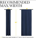 NICETOWN Blackout Curtains for Living Curtains, Home Decorations Thermal - Image 7