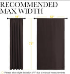 NICETOWN Blackout Curtain Panels 72 inches - Image 7
