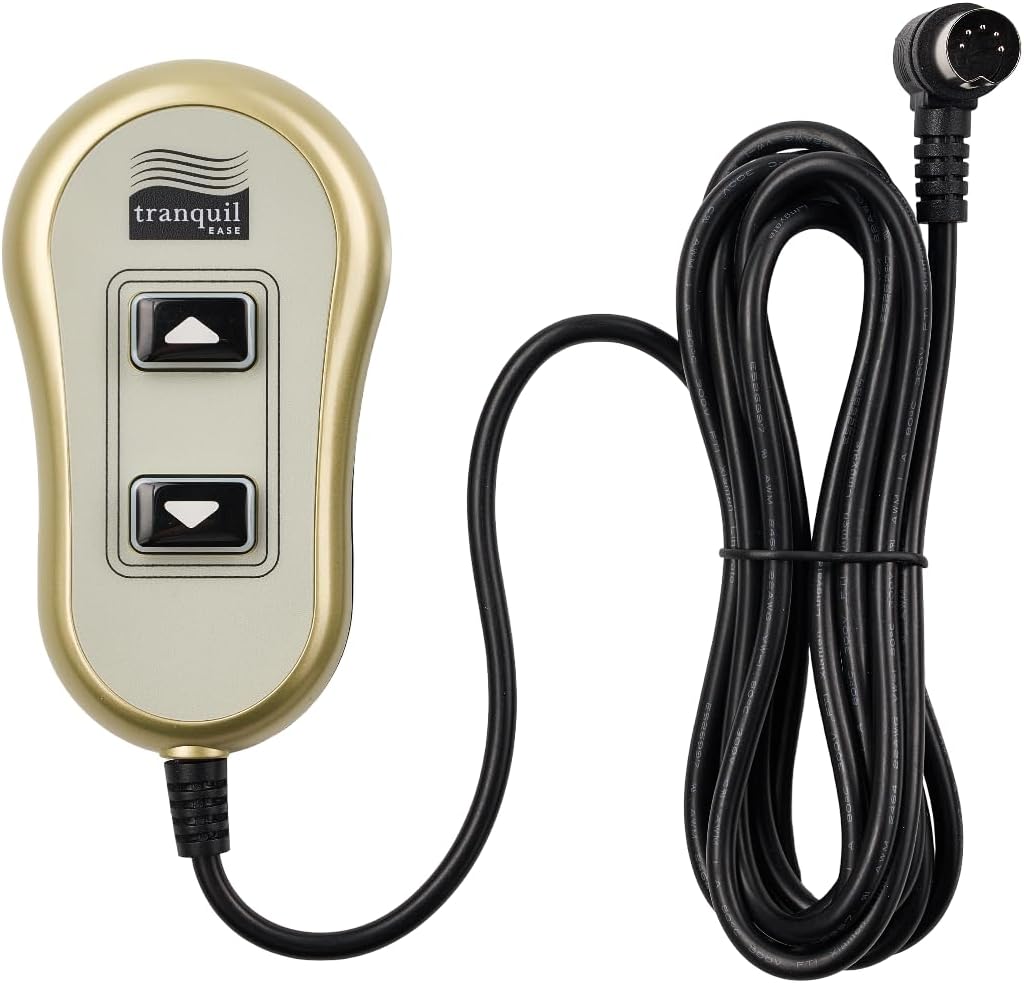 2 Button 5 Pin Remote Replacement Controller for Tranquil Ease 11560, 11560U, 11560UX, HCR1802_LN, 450314, Fit for Inseat, Best Home Furnishings Lift Chairs