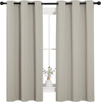 NICETOWN Natural Blackout Curtains - Image 2