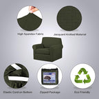 H.VERSAILTEX 2 Piece Couch Cover Stretch Stylish Chair Cover Furniture - Image 4