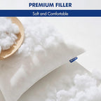 MIULEE Pillow Insert 12x18 Inch, Decorative Rectangle Throw Pillow Inserts - Image 2
