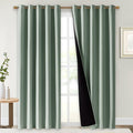 NICETOWN 100% Blackout Window Curtain Panels, Cold and Full Light Blocking by NICETOWN