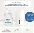 Eva-Dry EDV-1200 Electric Dehumidifier, Up to 133 Sq Ft, Quiet Peltier