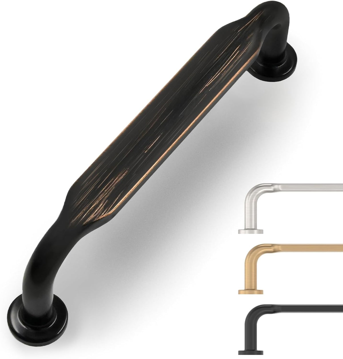 9BUILD 10 Pack Matte Black Cabinet Pulls 3.75 Inch Kitchen Cabinet Handles Cabinet Hardware Kitchen Handles for Cabinets Cupboard Handles Black Dresser Pulls Drawer Handle