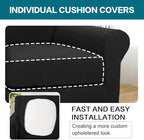 Turquoize 2 Piece Chair Covers Chair Slipcovers - Image 5