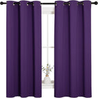 NICETOWN Triple Weave Home Decoration Thermal Insulated Solid Ring Top Blackout by NICETOWN
