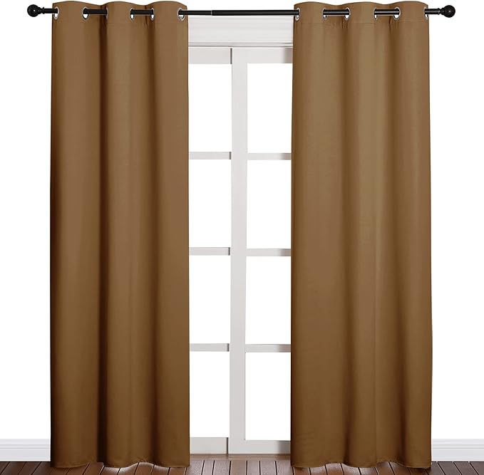 NICETOWN Sleek Blackout Curtains 84 inches Length - Image 2