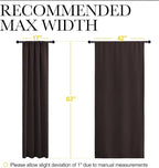 NICETOWN Blackout Curtain Panels 63 inches - Image 8