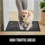 GORILLA GRIP 100% Waterproof All-Season WeatherMAX Doormat, US Designed Natural - Image 6