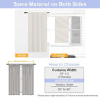 Simplebrand Ava Natural Blackout Curtains - Image 9