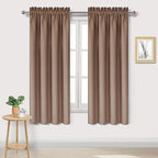DWCN Blackout Curtains Room Darkening Thermal Insulated Bedroom Curtains Window by DWCN