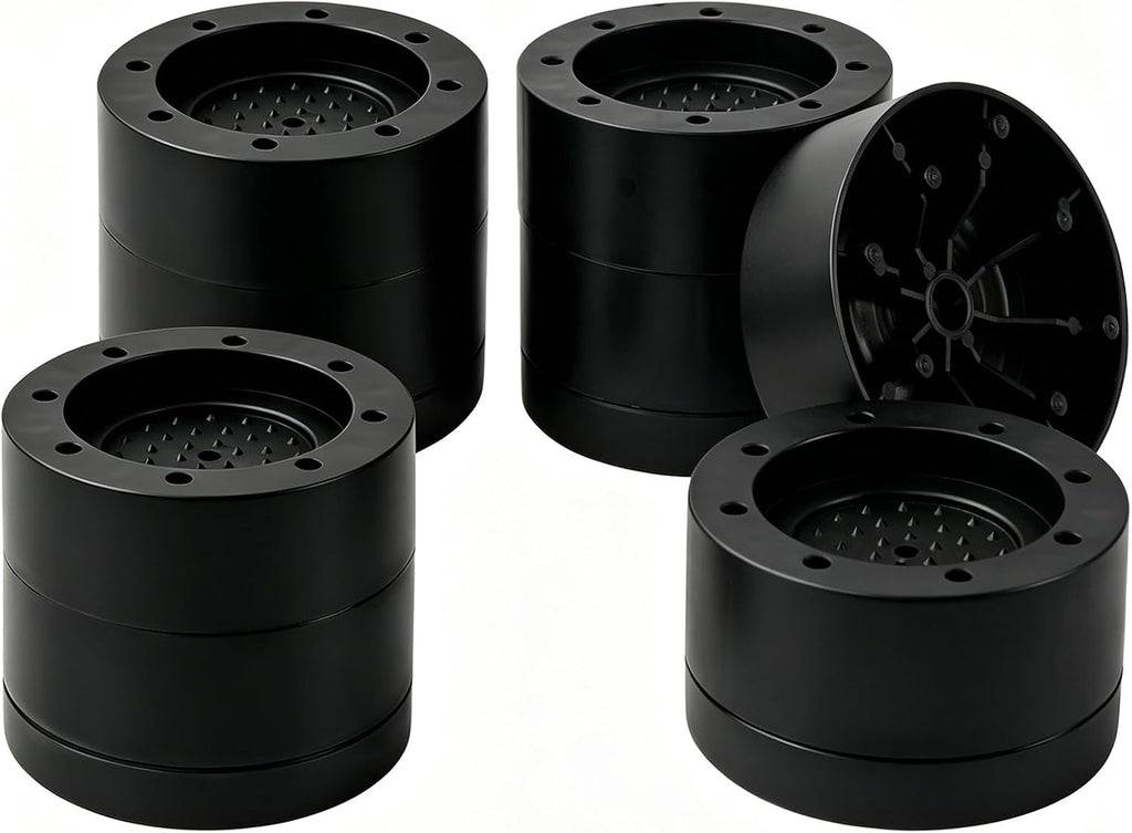 Bed Risers Adjustable Furniture Risers Heavy Duty Lifts Height 2 "