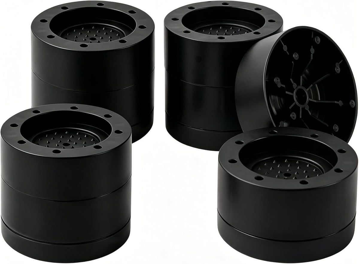 Bed Risers Adjustable Furniture Risers Heavy Duty Lifts Height 2 "