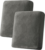 Couch Cover Stretch Velvet Sofa Cushion Cover 2-Piece by Taque