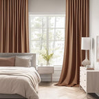 MIULEE Back Tab Blackout Curtains 84 Inch Length 2 Panels Set - Image 2
