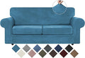 WEERRW Velvet Couch Covers for 2 Cushion Couch Sofa by WEERRW