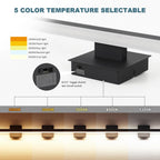 Joossnwell Black Bathroom Vanity Light Fixture Over Mirror 31.5 Inch