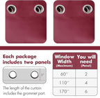 MIULEE Christmas Blackout Curtains - Image 6