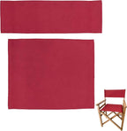 Upone Directors Chair Replacement Covers, Large Size (Black)